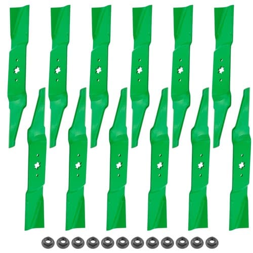742-0623 Deck Blade & Nut For White Outdoor 190-993-000 GT-225 GT-2550 50" x12