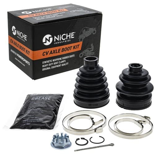 NICHE Front Right CV Axle Boot Kit for Honda Pioneer 500 700 700-4 520 SXS500M2