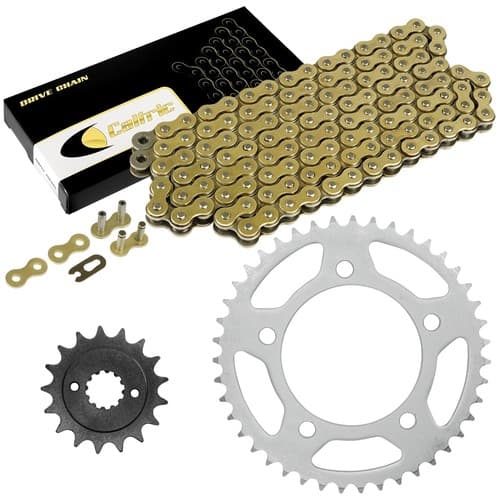 Drive Chain & Sprockets Kit for Honda VT750Dc Shadow Spirit 750 2000 2001-2003