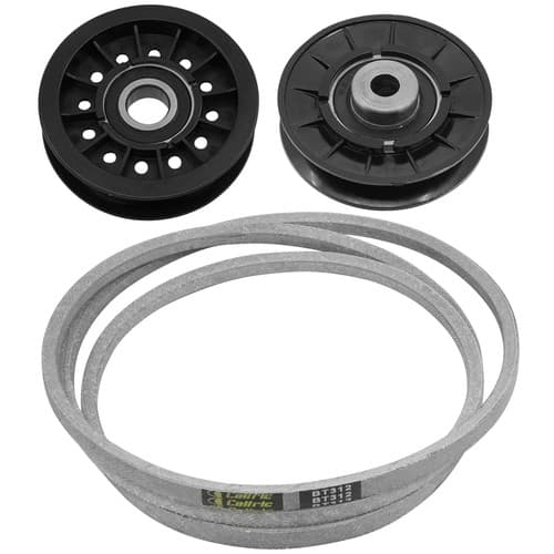 AM115460 Idler Pulley W/ Drive Belt For John Deere LX255 LX266 LX277 LX279 LX288