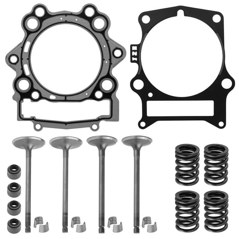 Cylinder Intake Exhaust Valve Gasket Kit for Yamaha Raptor 700 YFM700R 2006-26