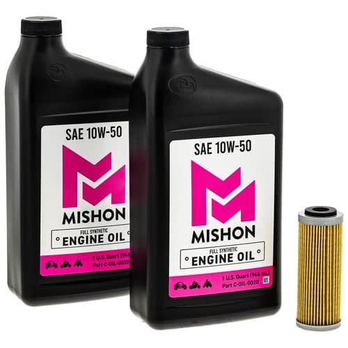 MISHON Engine Oil Change Kit for KTM 450 350 505 SX-F XC-F 500 EXC-F