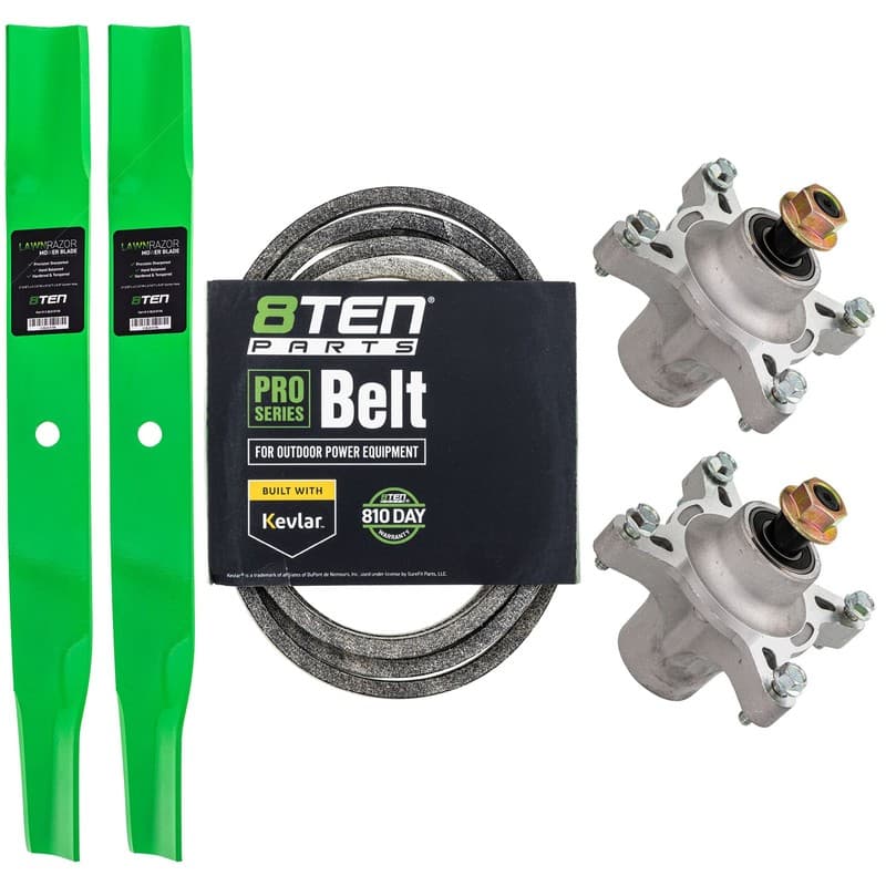 8TEN Blade Spindle Belt Kit for Toro TimeCutter SS 4260 42-Inch 110-6568-03