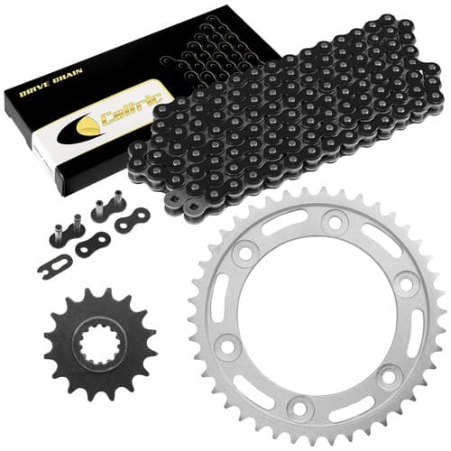Black Drive Chain And Sprocket Kit for Honda CBR1000S 2004-2016 530-Chain