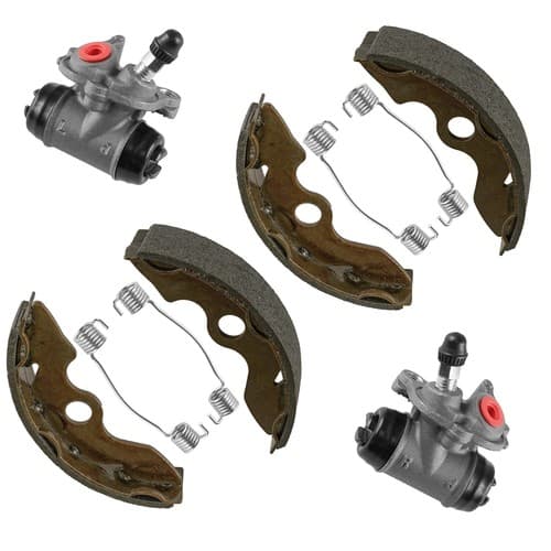 Front Wheel Brake Cylinder w/Shoes for Honda Recon 250 TRX250TM 2002-09 2011-23