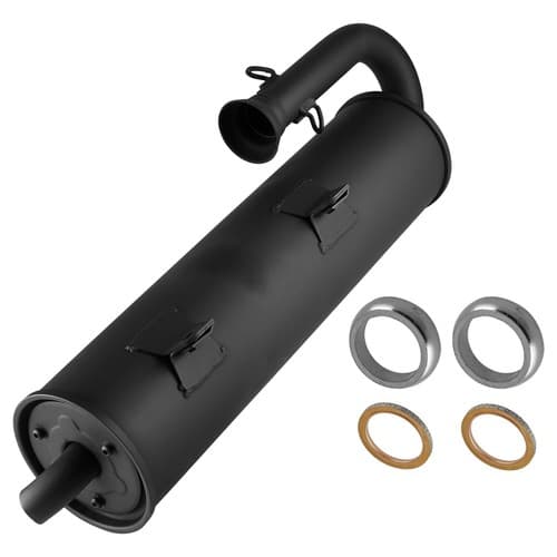 Exhaust Muffler W/Spark Arrester Gasket For Yamaha 5B4-E4710-00-00