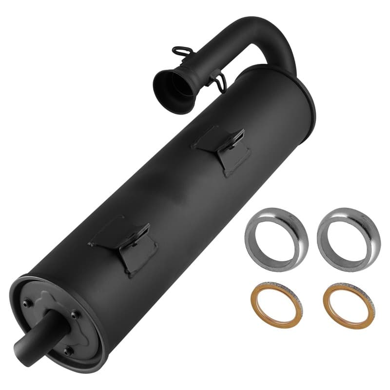 Exhaust Muffler W/Spark Arrester Gasket For Yamaha 5B4-E4710-00-00
