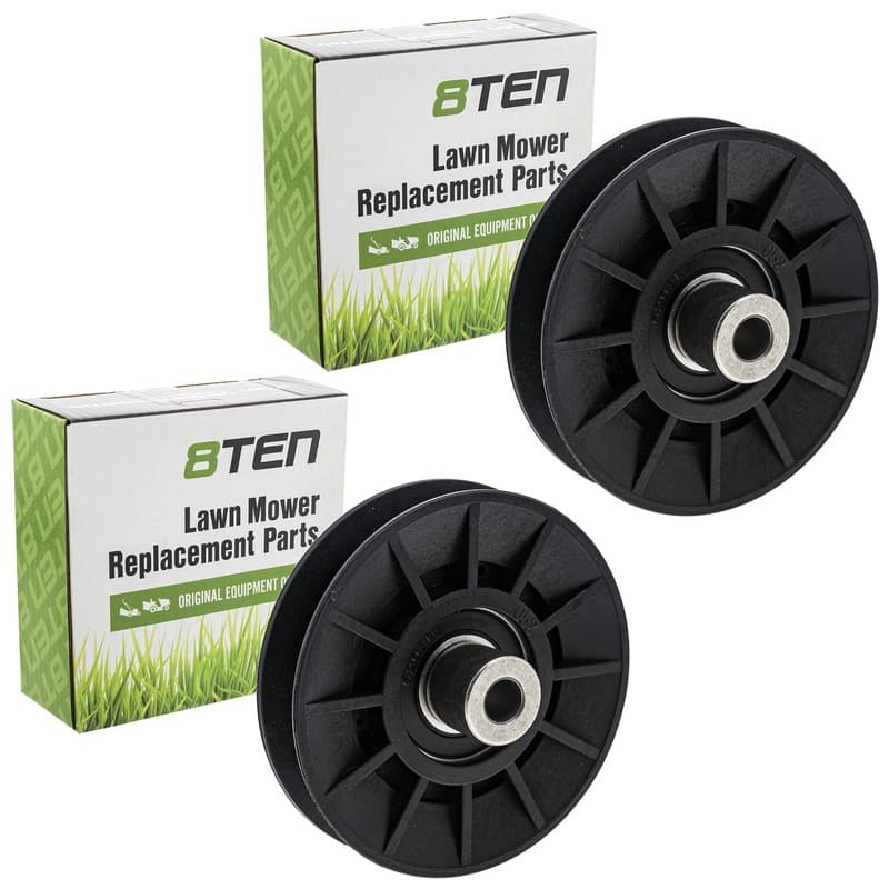 V Groove Idler Pulley for Poulan Pro PP19A42 PP175G42 PB195H42LT PP185A42 2-Pack