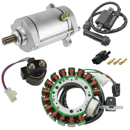 Stator for Yamaha Grizzly 600 YFM600 Stater Solenoid Ignition Coil 1998 Atv New