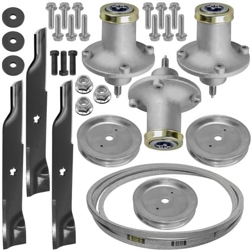 Spindle Belt Blade Pulley For Husqvarna Rz4824 539112170 539113425 539109243
