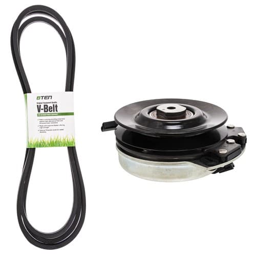 8TEN PTO Clutch Belt Kit for John Deere D170 LA175 LA150 G110 190C E180 GY20878