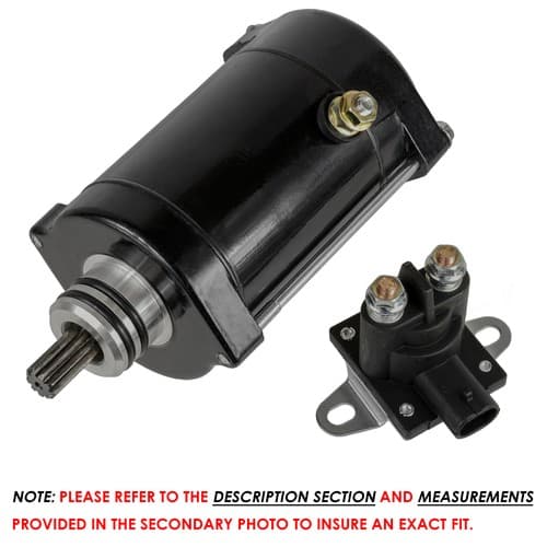 Starter & Relay Solenoid for Seadoo GTX Di GSX Ltd 951 1998 1999- 2003 Jet Ski