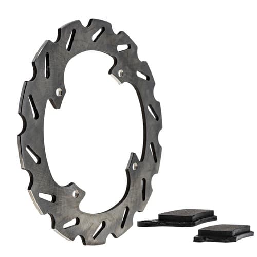 NICHE Rear Left Brake Rotor Pad Kit for KTM 85 105 SX 47013090200 Semi Metallic
