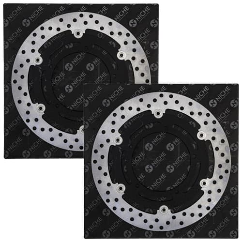 NICHE Front Brake Rotor Set For Yamaha YZF R6 FZ8 39P-2581T-00-00