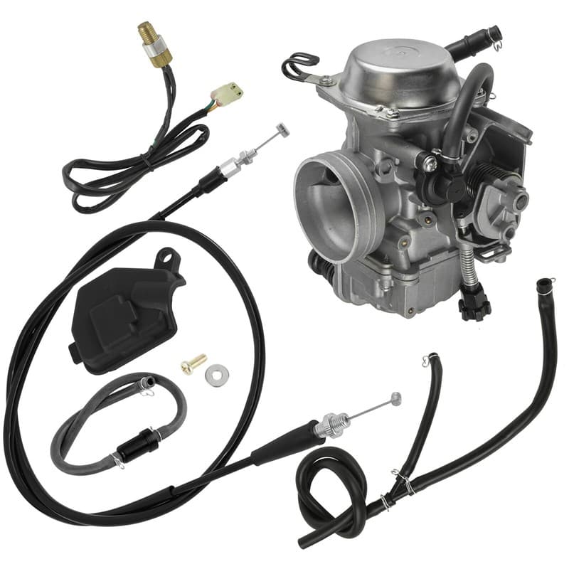 Carburator & Throttle Cable For Honda Rancher 350 TRX350TE ES 2000-2003