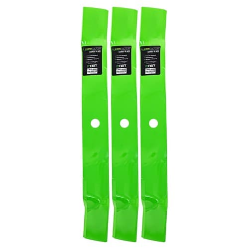 LawnRAZOR Blade for John Deere Z465 Z535M 62-Inch Decks M145719 Mulching 3 Pack