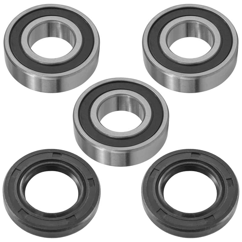 Rear Wheel Ball Bearings Seals Kit for Kawasaki KX125 1997-2002