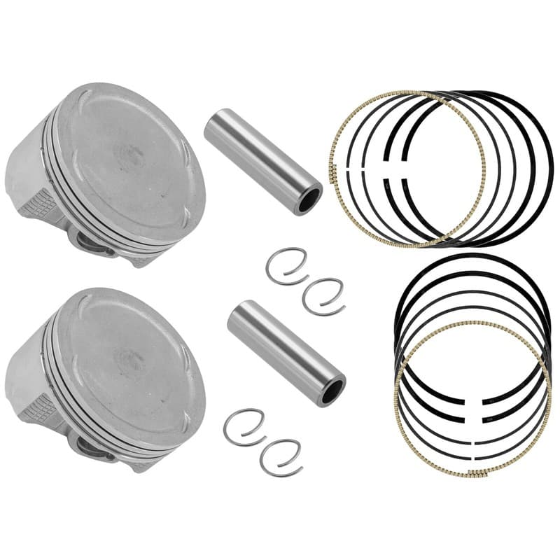 Caltric Piston & Ring Kit for Kawasaki Teryx 800 KRF800 2014-2023 84.3mm 2x