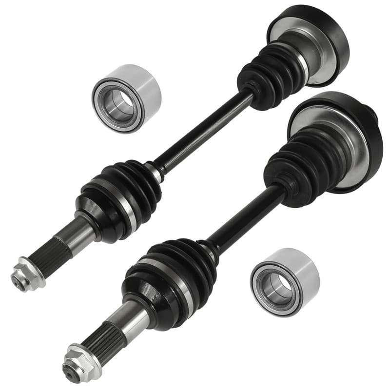 for Yamaha Grizzly 660 YFM660F 4X4 03-08 Rear Left Right CV Joint Axle w/Bearing
