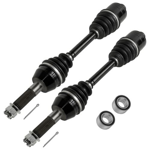 Rear Left & Right CV Joint Axle W/ Bearing For Polaris Sportsman 800 6X6 09-10