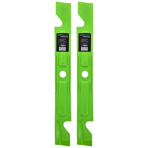 LawnRAZOR Blade Exmark Quest 42 Inch Deck 109-9982 Notched High Lift 2 Pack