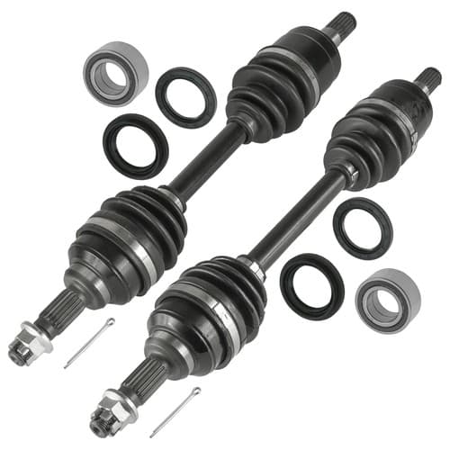 for Honda TRX400FW Foreman 400 4X4 95-2001 Front RH /LH CV Joint Axle w/ Bearing