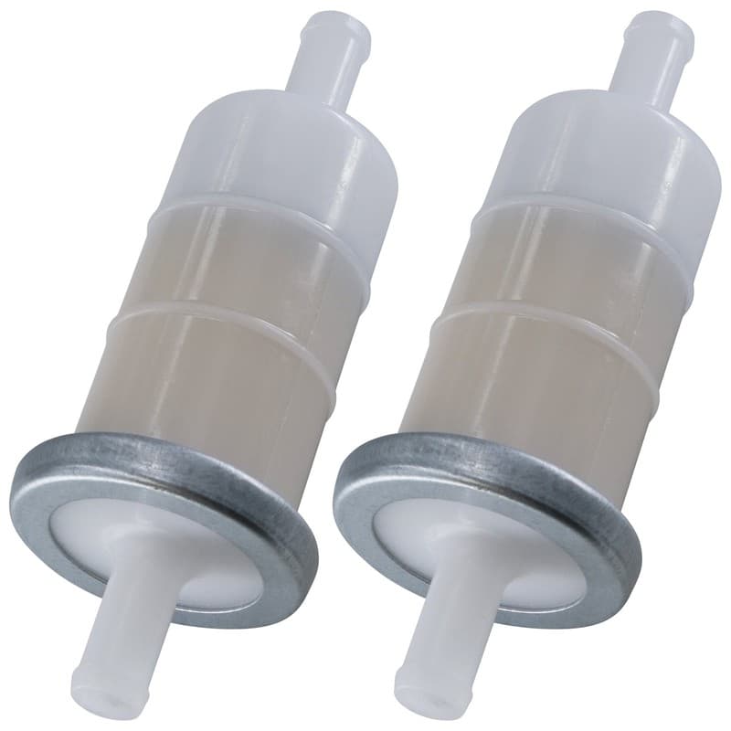 2X Fuel Filter For Kawasaki KAF620J KAF620K Mule 3010 Trans 4X4 2008 & Before