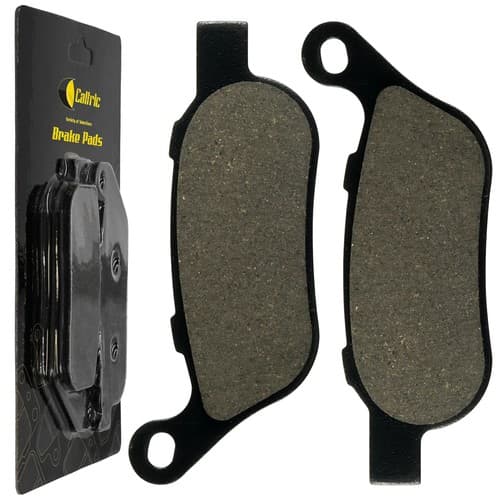 Caltric Rear Brake Pads for Harley Davidson Flstf Flstfb Flstfbs Fat Boy 2008-17