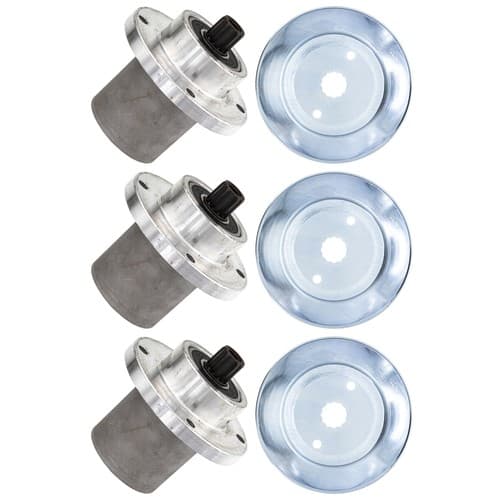8TEN Spindle Kit for Hustler FasTrak RD 54-Inch 783506 604664 Zero Turn 3 Pack