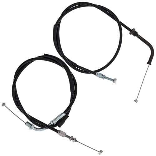 NICHE Push Pull Throttle Cable Set for Honda Shadow VLX 600 VT600C VT600CD