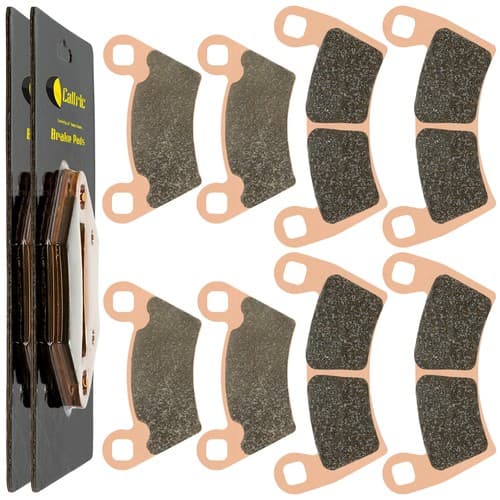 Front And Rear Brake Pads for Polaris RZR XP 900 EFI 2011-2013 / RZR 900 2014