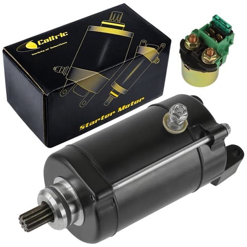 Starter & Solenoid Relay for Honda VT600Cd Vt 600 Cd Shadow VLX Deluxe 1993-07