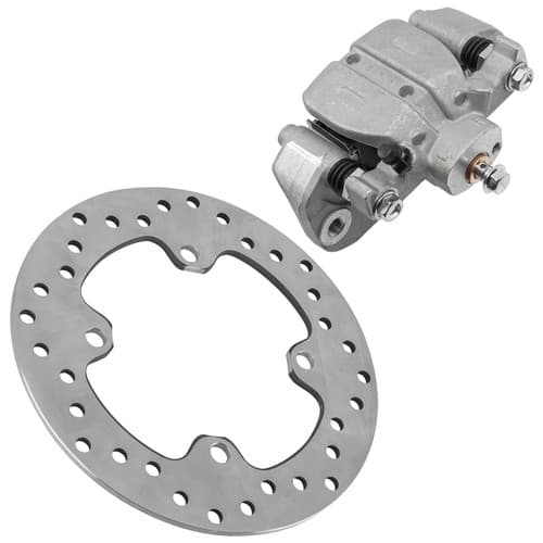 Rear Left Brake Caliper & Disc Rotor For Honda Pioneer 1000-5 SXS1000M5 2016-25