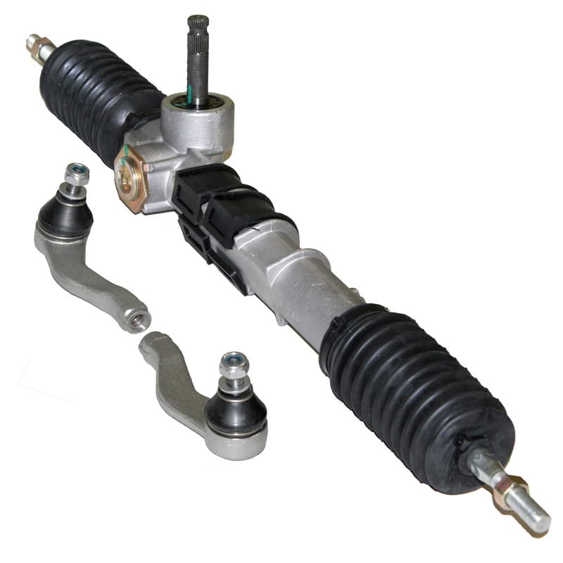 for Kawasaki Mule 3010 KAF950 TRANS 4X4 DSL 2007 Rack and Pinionw /Tie Rod End