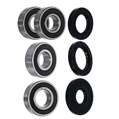 NICHE Wheel Bearing Seal Kit for Honda CR125R CR250R CR480R 6004-2RS 6202-2RS