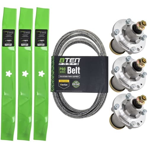8TEN Blade Spindle Belt Kit for Husqvarna MZ6128 61 Inch 532134149 539112170