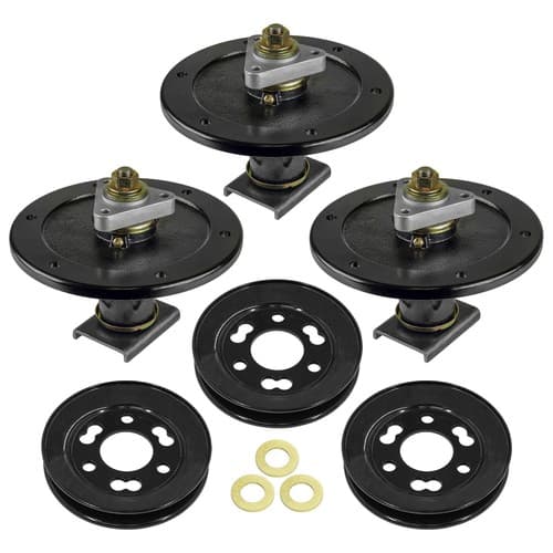 48" Deck Spindle & Pulley for Toro 74441 74448 74450TE 74418 74421 Z Master