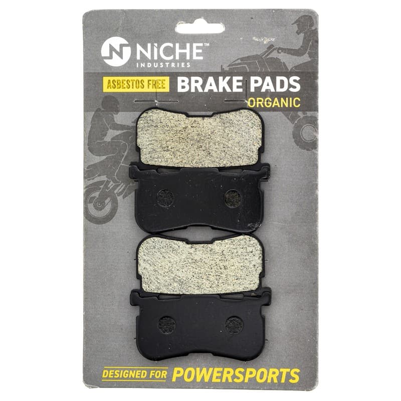 Brake Pad Set for Harley Davidson Freewheeler Tri Glide 41300033 Rear Organic