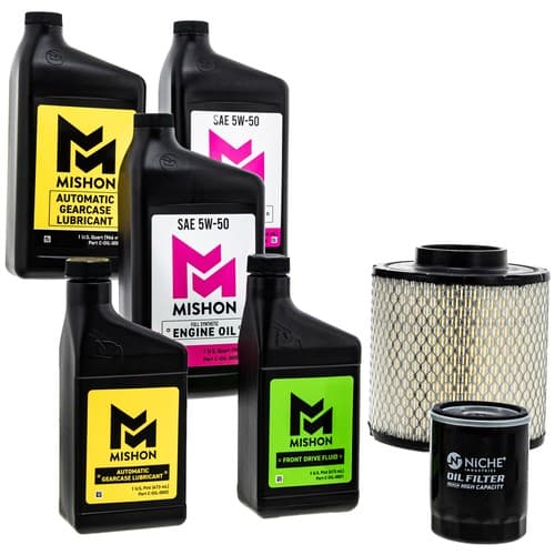 MISHON Full Service Oil Change Kit for Polaris Ranger 500 570 SP Crew UTV
