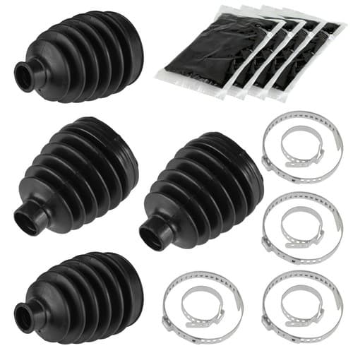 2 Front Axle Outer And Inner CV Boot Kit for Polaris Scrambler XP 1000 2014 2015