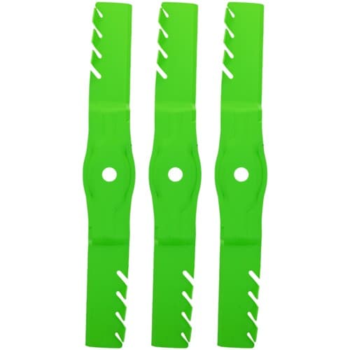 LawnRAZOR Blade for John Deere ZTrak Z515E Z530M UC28129 Toothed Mulching 3 Pack