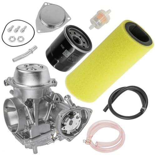 Caltric Air Filter Kit With Carburetor For Yamaha Rhino 660 YXR660 2004-2006