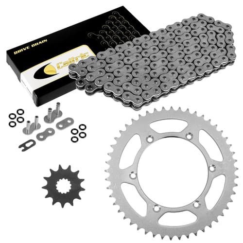O-Ring Drive Chain & Sprockets Kit for Kawasaki KX250 2002 2003 2004 2005