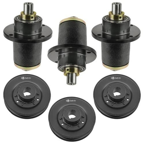 50" Deck Spindle & Pulley for Bad Boy ZT 2007-2012 033-6003-00 037-6015-00