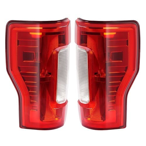 2PCS Red Tail Lights Brake Lamps For Ford F250 F350 F450 Super Duty 2017-2019 18