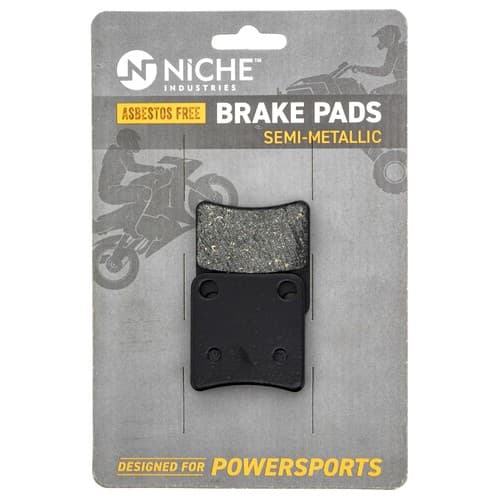 NICHE Brake Pad Set for Honda CRF1000L Goldwing 1800 F6B Parking Semi-Metallic