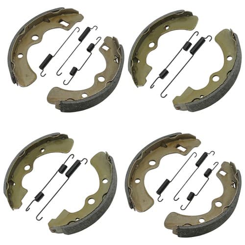 2 Front Rear Brake Shoe For Kawasaki 41048-1078 41048-1079 41048-1077 41048-1074