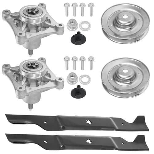 Spindle Blade & Pulley for Husqvarna Z246 LSZ4622 4220 RZ4620 EZ4624 42" 46" 48"