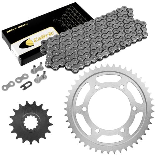 Drive Chain and Sprockets Kit for Yamaha R1 YZF-R1 2004 2005 2006 2007 2008