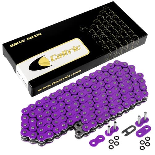 O-Ring Purple Drive Chain for Yamaha YFZ450 2004 2005 2006 2007 2008 2009 2012